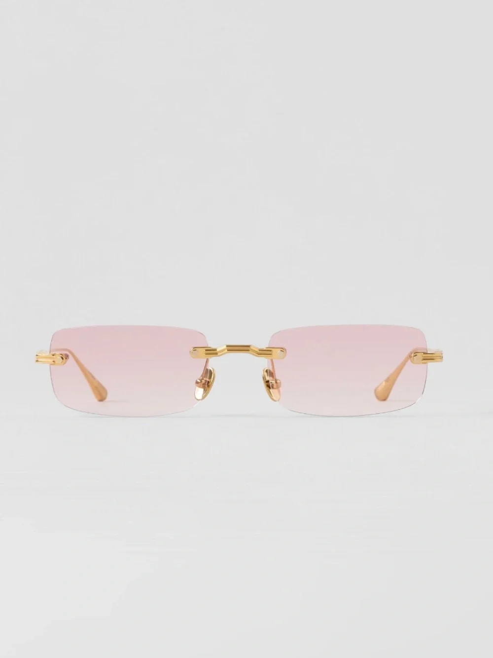 Alo Wire Sunglasses Gold-Pink Gradient